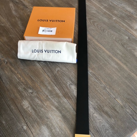 SOLD ποΈ ποΈ Louis Vuitton reversible monogram military belt 85 - Picture 6 of 12